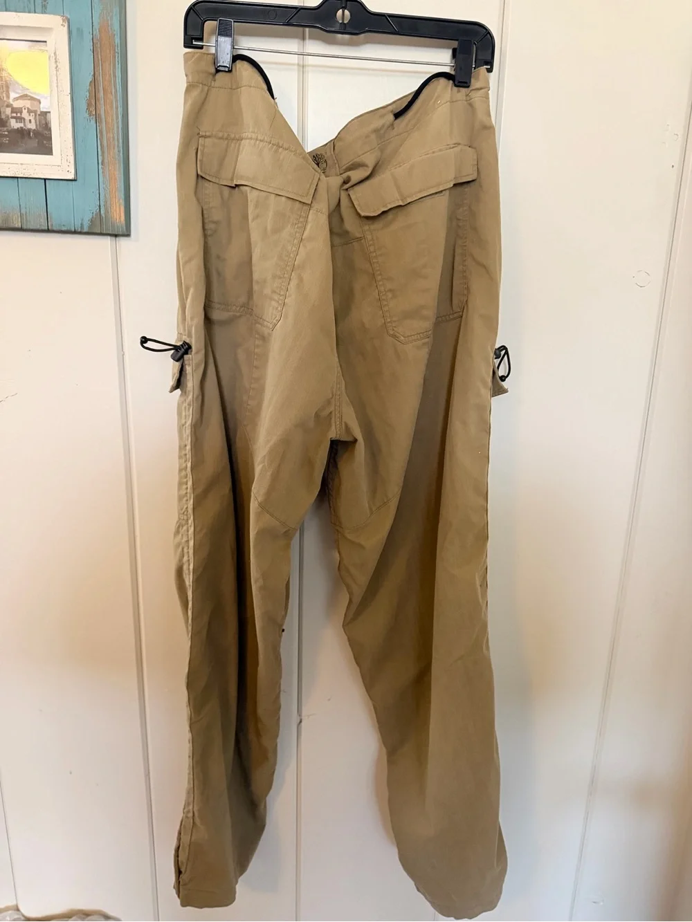 Vintage 2000 Timberland Size 38 Khaki Cargo Pants Y2K Utility